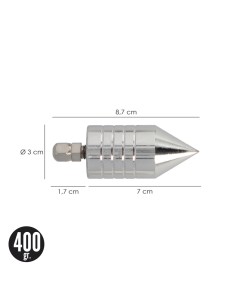 Plomada Profesional Nuez Iman 400 gramos 2