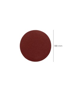 Lija Recambio Velcro Para Amoladora Ø 180 mm. grano 180 (10 Piezas) 2