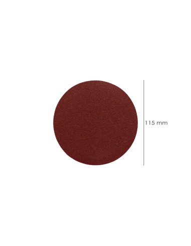 Lija Recambio Velcro Amoladora Ø 115 mm. grano 180 (10 Piezas)