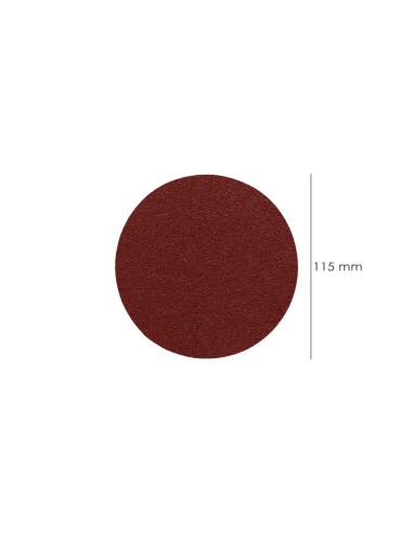 Lija Recambio Velcro Para Amoladora Ø 115 mm. Grano 80 (10 Piezas)