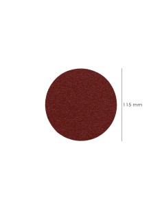 Lija Recambio Velcro Para Amoladora Ø 115 mm. Grano 40 (10 Piezas) 2