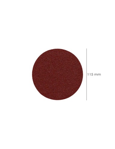 Lija Recambio Velcro Para Amoladora Ø 115 mm. Grano 40 (10 Piezas)