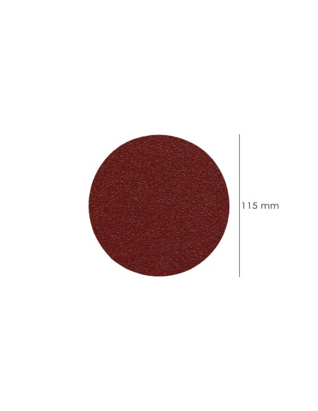 Lija Recambio Velcro Para Amoladora Ø 115 mm. Grano 40 (10 Piezas)