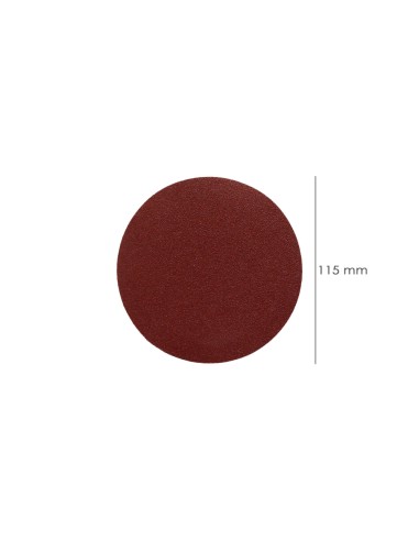 Lija recambio velcro disco Ø 125 mm. con agujeros grano 240 (10 Piezas)