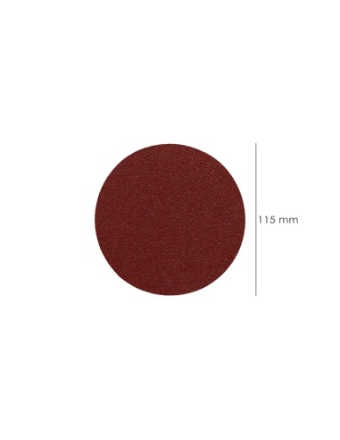 Lija Recambio Velcro Disco Ø 125 mm. Con Agujeros Grano 120 (10 Piezas)