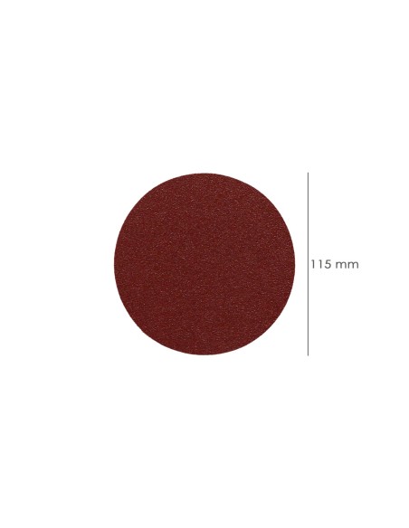 Lija Recambio Velcro Disco Ø 125 mm. Con Agujeros Grano 120 (10 Piezas)