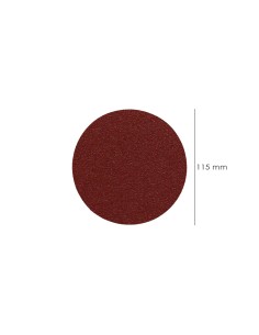 Lija Recambio Velcro Disco Ø 125 mm. con Agujeros Grano 80 (10 Piezas) 2