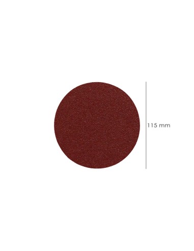 Lija Recambio Velcro Disco Ø 125 mm. con Agujeros Grano 80 (10 Piezas)