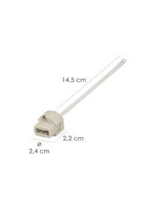 Portalamparas G9 Ceramico Para Bombillas Halogenas / LED 2
