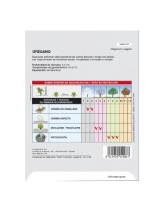 Semillas Aromaticas Oregano (0.3 gramos) Horticultura, Horticola, Semillas Huerto. 2