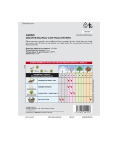 Semillas Huerto Cardo 2