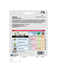 Semillas Tomate Redondo Liso (1 gramo) Semillas Verduras, Horticultura, Horticola, Semillas Huerto. 2