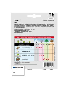 Semillas Tomate Raf (1.5 gramos) Semillas Verduras, Horticultura, Horticola, Semillas Huerto. 2