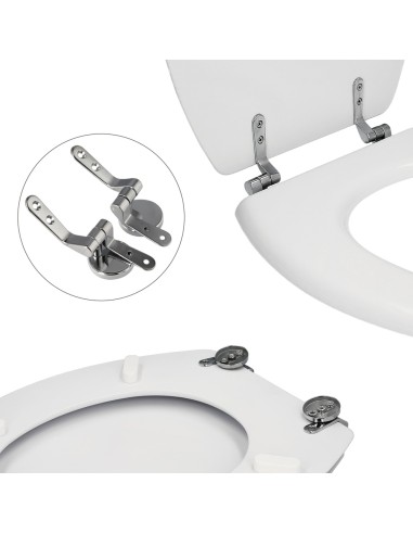 Kit Bisagra Asiento Wc