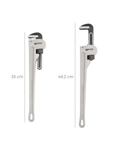 Llave Stillson Heavy Duty Aluminio 24" Llave Para Tubos, Llave Plomeria, Llave Para Tuberias, Llave Grifa. 2
