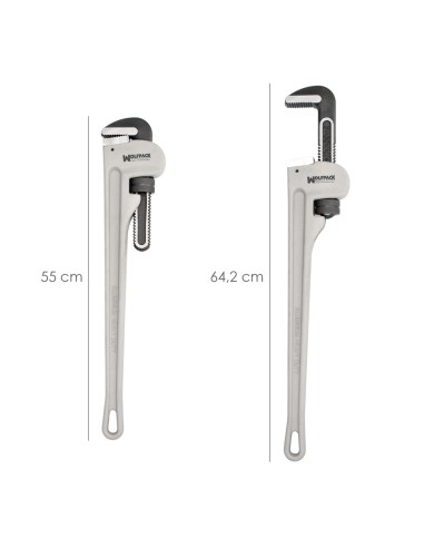 Llave Stillson Heavy Duty Aluminio 24" Llave Para Tubos, Llave Plomeria, Llave Para Tuberias, Llave Grifa.