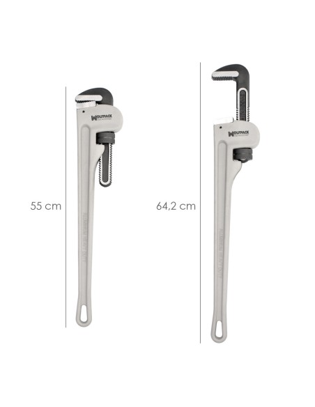 Llave Stillson Heavy Duty Aluminio 24" Llave Para Tubos, Llave Plomeria, Llave Para Tuberias, Llave Grifa.