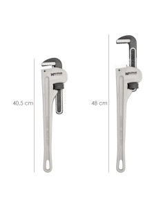 Llave Stillson Heavy Duty Aluminio 18" Llave Para Tubos, Llave Plomeria, Llave Para Tuberias, Llave Grifa. 2