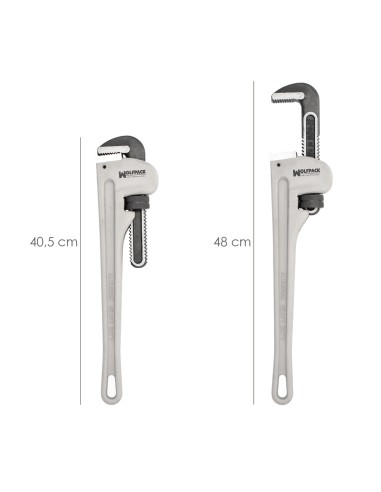 Llave Stillson Heavy Duty Aluminio 18" Llave Para Tubos, Llave Plomeria, Llave Para Tuberias, Llave Grifa.