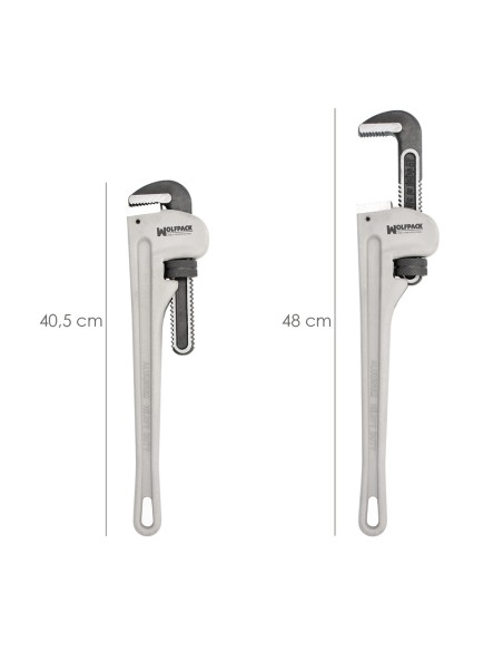 Llave Stillson Heavy Duty Aluminio 18" Llave Para Tubos, Llave Plomeria, Llave Para Tuberias, Llave Grifa.