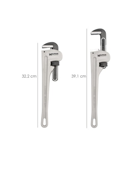 Llave Stillson Heavy Duty Aluminio 14" Llave Para Tubos, Llave Plomeria, Llave Para Tuberias, Llave Grifa.