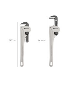 Llave Stillson Heavy Duty Aluminio 12" Llave Para Tubos, Llave Plomeria, Llave Para Tuberias, Llave Grifa. 2