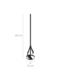 Mezclador Cemento-Cola / Pinturas Para Taladro Ø 80 x 400 mm. Mezclador / Agitador Pinturas, Cemento, Yeso 2