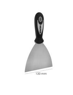 Espatula 120 mm. Mango Goma y Acero Inoxidable 2