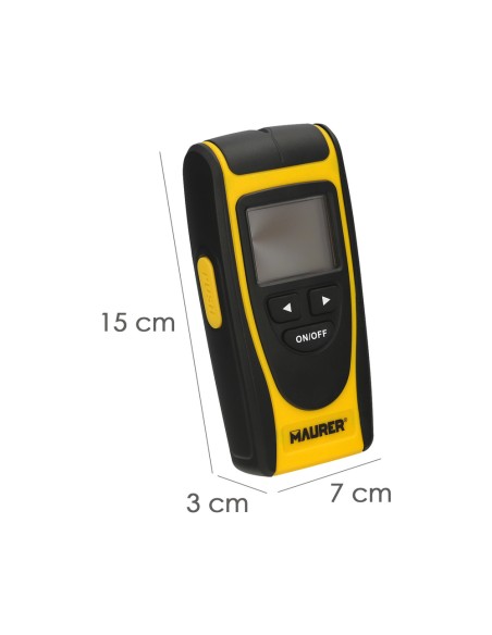 Detector de Materiales en Paredes. Multifuncional Encuentre Metales, Madera, Cables, Tuberias. Pantalla LCD.