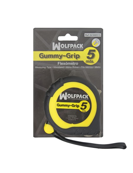 Flexometro Magnetico Grip Topline 5 Metros / 25 mm. Con Freno Metro Magnetico, Medición, Metro Magnetico, Hogar, Bricolaje