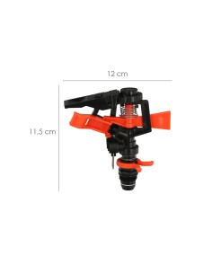 Aspersor Riego Regulable Sectorial Plastico Toma 1/2" Fabricado En plastico, Riego De Jardines / Cesped 2