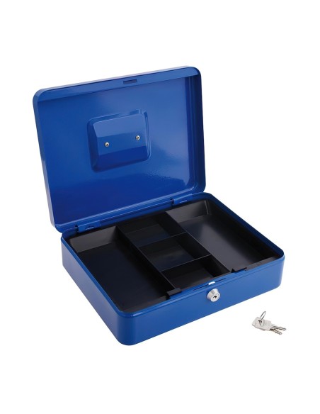 Caja Caudales Wolfpack Pintada Nº 3 250x180 mm. Con Bandeja Interior