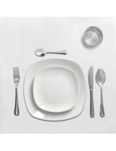 Mantel Hule Muleton Redondo Blanco Impermeable Antimanchas PVC Ø 140 cm. Uso Interior y Exterior 2