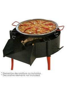 Barbacoa Rustica Multiusos Ø 60 cm. Valida Para Carbon, Leña y Paelleros. 2