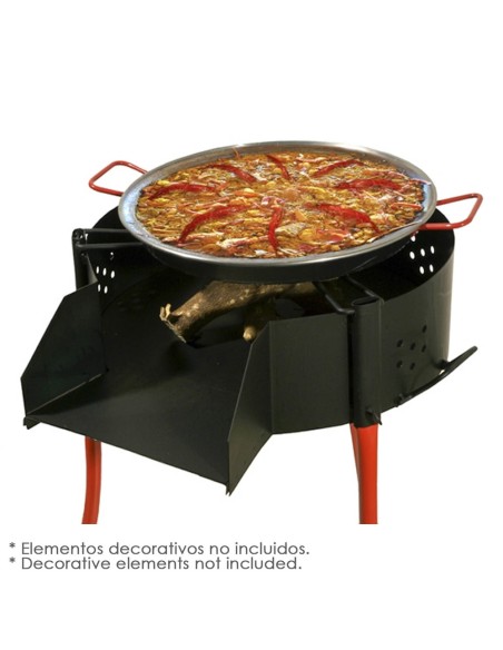 Barbacoa Rustica Multiusos Ø 60 cm. Valida Para Carbon, Leña y Paelleros.