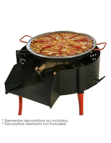 Barbacoa Rustica Multiusos Ø 50 cm. Valida Para Carbon, Leña y Paelleros.