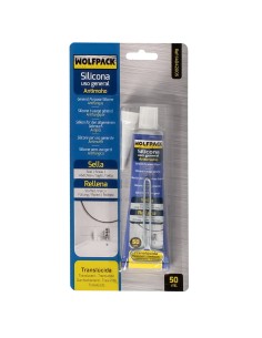 Silicona Acida Antimoho Tubo 50 cc. Transparente 2