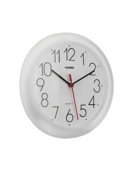 Reloj De Pared Ø 25 cm. Color Blanco