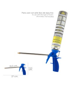 Pistola Aplicadora Espuma Poliuretano 2