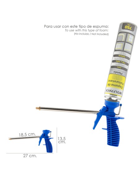 Pistola Aplicadora Espuma Poliuretano