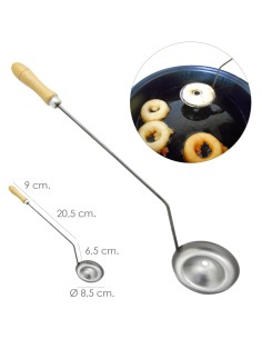 Molde Buñuelera Mango Madera 2