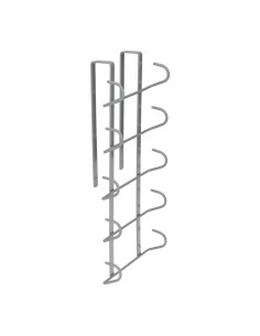 Colgador Tazas, Soporte Cocina Bajo Mueble, Acero Cuelgatazas para 10 tazas 2