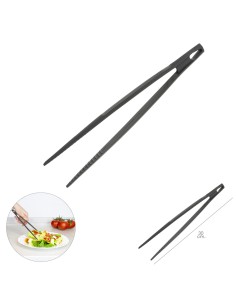 Pinzas De Cocina, Color Negro, Fabricadas en Nylon, 30cm. 2