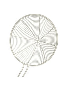 Espumadera Alambre Acero inoxidable Ø 14 cm. Mango Redondo 26 cm. 2