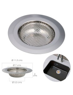 Filtro Cestillo Fregaderos / Lavabo Cocinas Ø 11,5 cm. 2