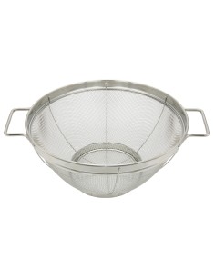 Escurridor Malla Acero Inoxidable Con Asas Ø 22 cm. 2