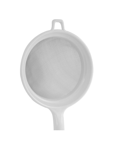 Colador Acero Inoxidable Ø 12,5 cm. Con Mango Plastico