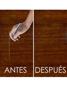 Rotulador Profesional Retoque Madera Color Nogal Oscuro 2