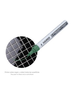 Rotulador Marcador Obra Profesional Pintura Permanente Verde 2