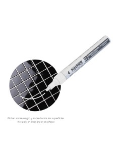 Rotulador Marcador Obra Profesional Pintura Permanente Blanco 2